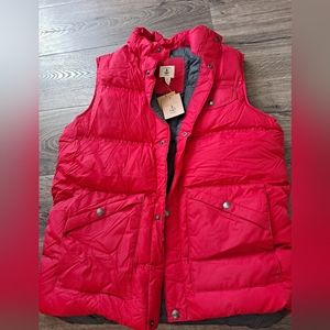 Lands End Kids puffer vest size XL